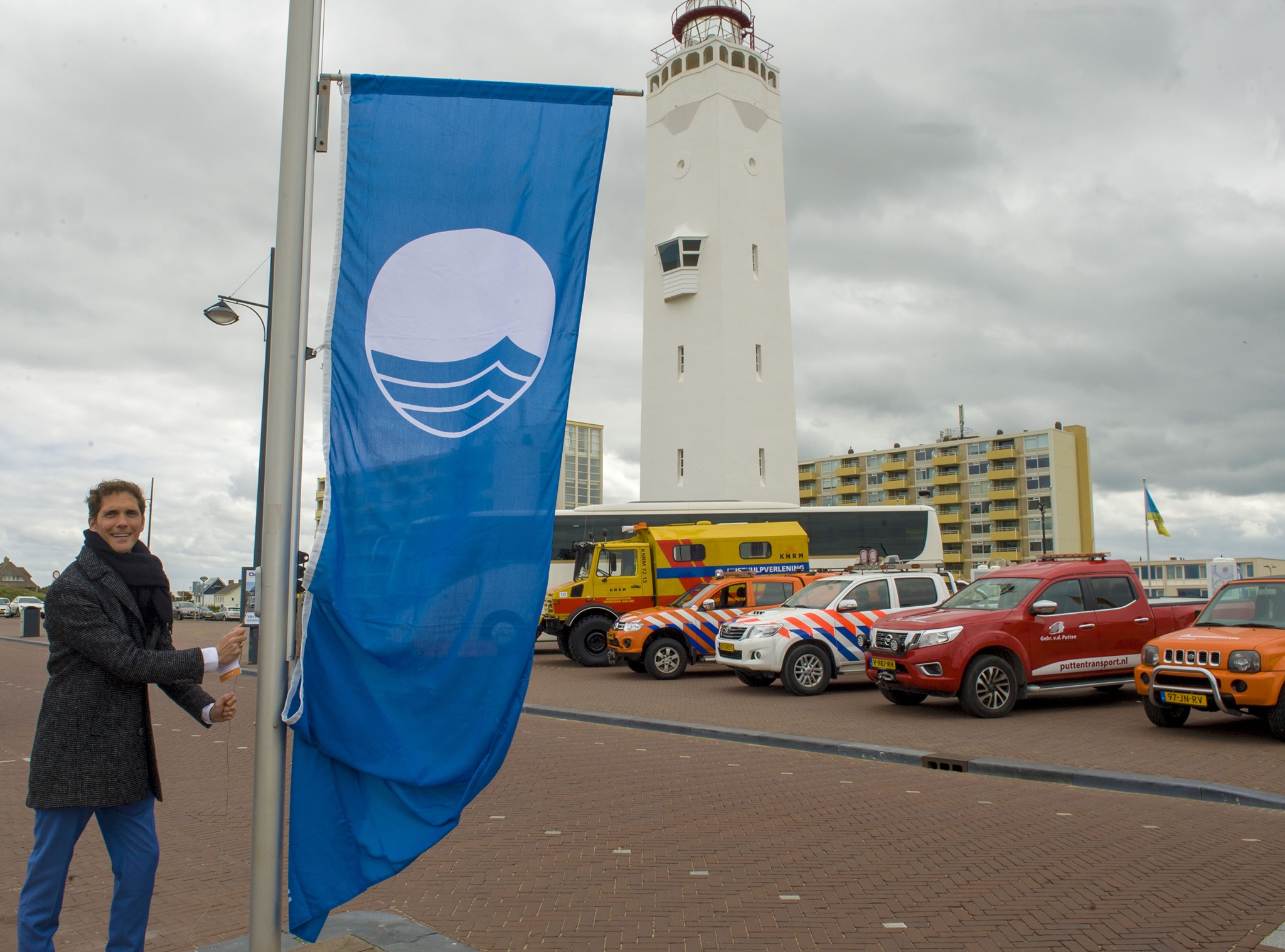 Blauwe Vlag: wethouder Roberto ter Hark