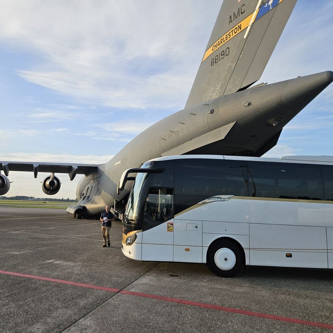 Touringcar huren Schiphol
