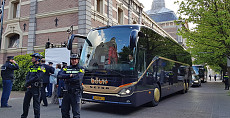 Vorstelijk vervoer op 50e verjaardag Koning Willem Alexander