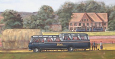 Beuk Oldtimer l'Histoire op doek in Panorama Tulipland 