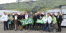 Lijsttrekker D66 bezoekt Koninklijke Beuk