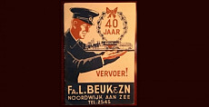 Op een dienblaadje, historisch materiaal Beuk