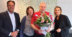 Klaas van Duin 25 jaar in dienst