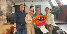Nicoline Wilderink, 25 jaar in dienst