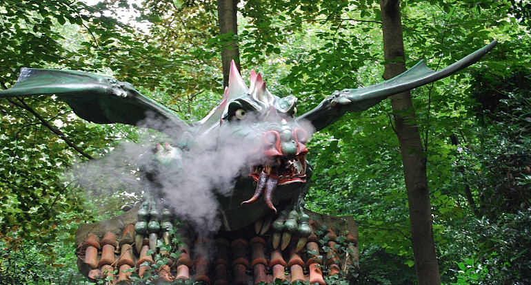 Koninklijke Beuk, Schoolreisje, Efteling, Sprookjes draak