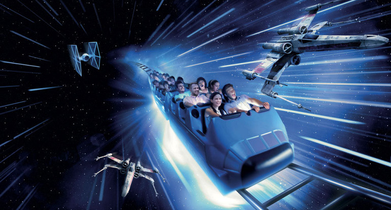 Koninklijke Beuk, Schoolreisje, Disneyland - Space Mountain