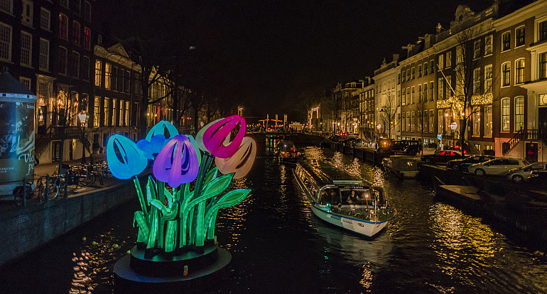 Lightfestival Amsterdam met Koninklijke Beuk
