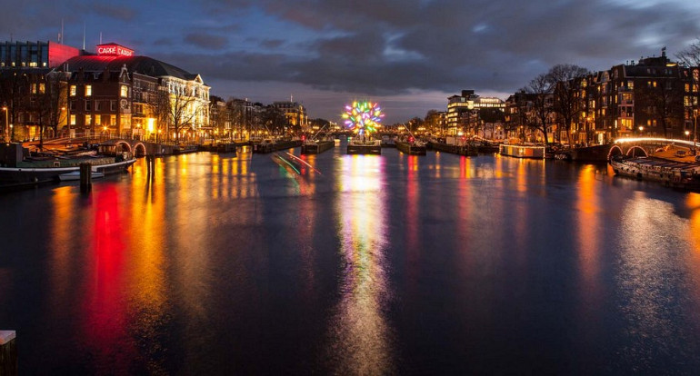 Lightfestival Amsterdam met Koninklijke Beuk