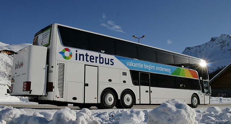 Pendelreizen, Beuk Touringcars, Interbus, Vakantie begint onderweg