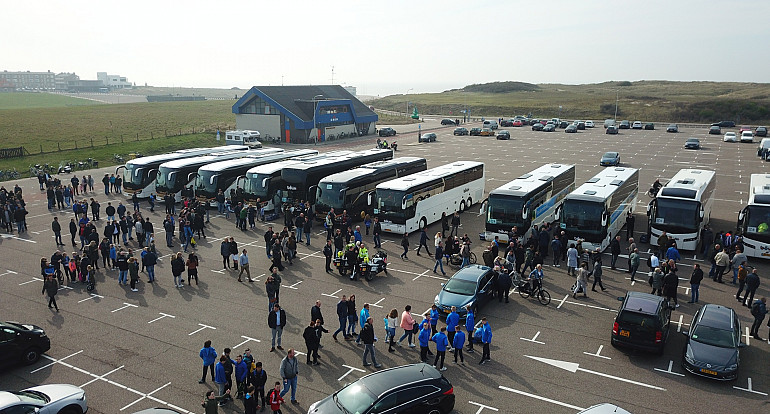 Koninklijke Beuk, Supportersvervoer, supportersbus, Quick Boys
