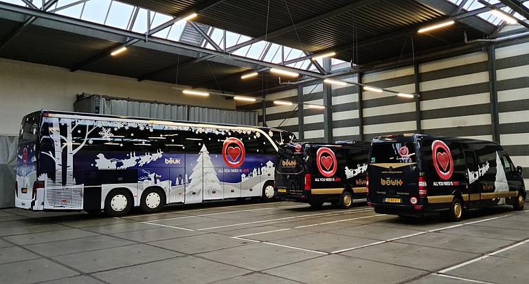 Bestickering bedrijfswagens