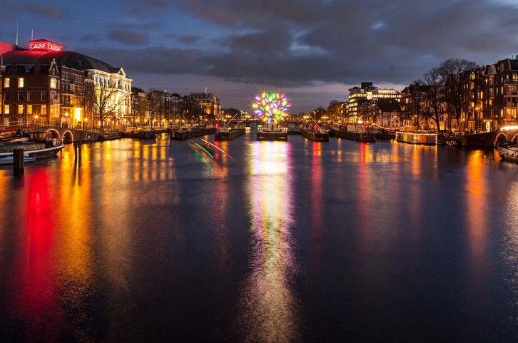 Lightfestival Amsterdam met Koninklijke Beuk