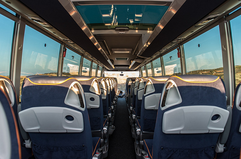 Koninklijke Beuk, Comfort Class vervoer - Stijlvolle standaard, interieur