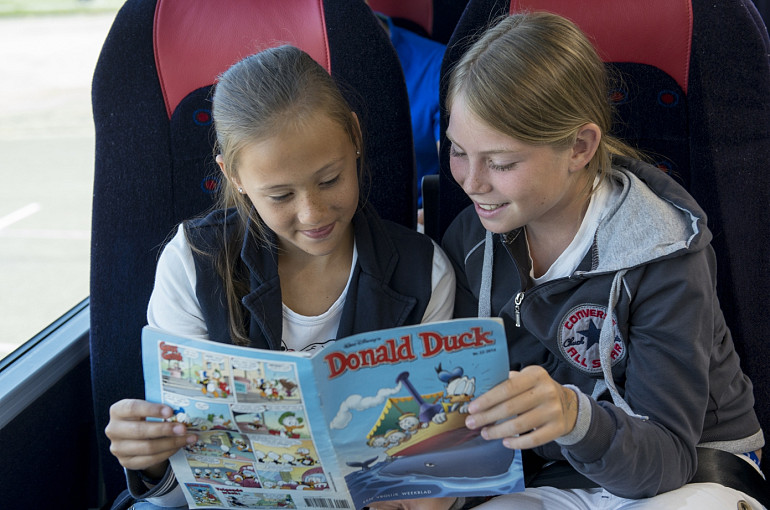 Schoolreisjes met de bus van Beuk, schoolbus huren
