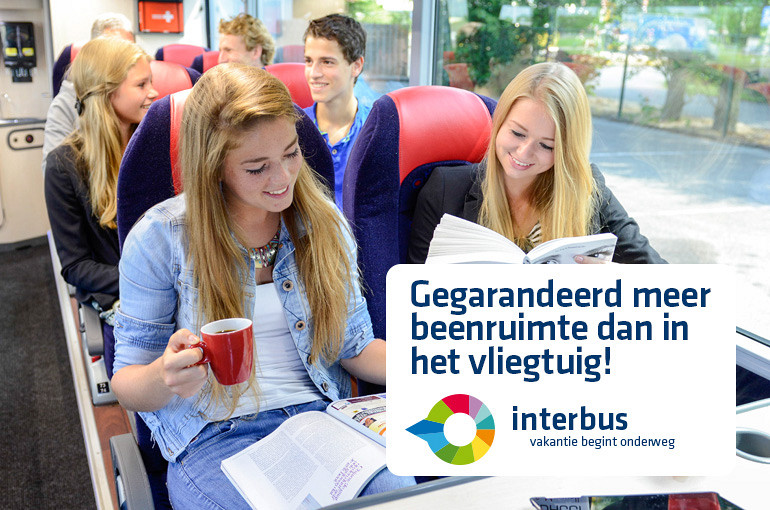 Shuttle trips, Royal Touringcars, Interbus, Holiday starts en route