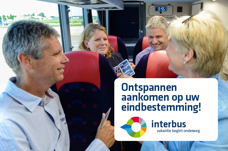Shuttle trips, Royal Touringcars, Interbus, Holiday starts en route