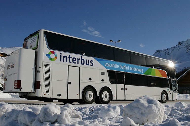 Shuttle trips, Royal Touringcars, Interbus, Holiday starts en route