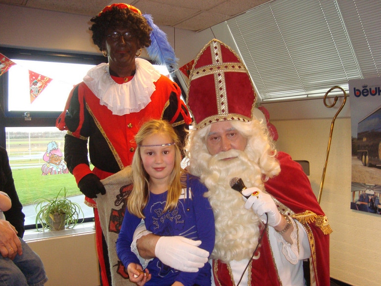 Sinterklaas op bezoek bij Beuk Noordwijk