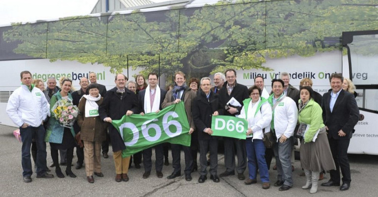 Lijsttrekker D66 bezoekt Koninklijke Beuk