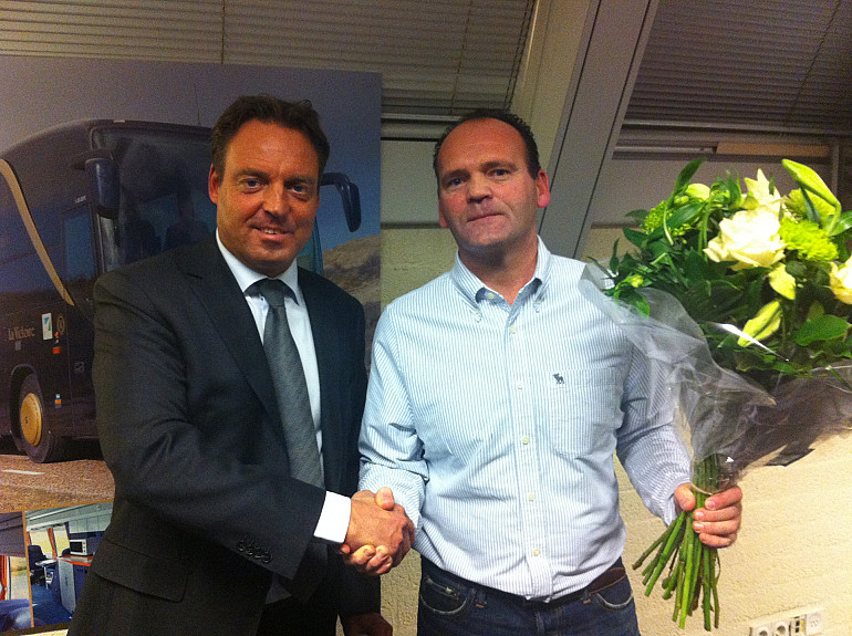 Eric Wigmans 25 jaar in dienst