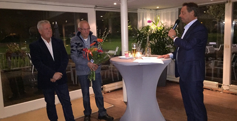 Herfstborrel met afscheid na 50 en 35 jaar dienstverband bij Beuk Noordwijk