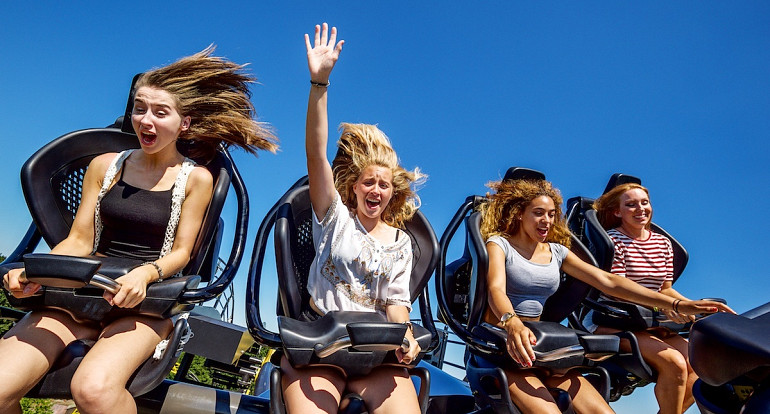 Koninklijke Beuk, Schoolreisje, Walibi Holland, Lost in Gravity